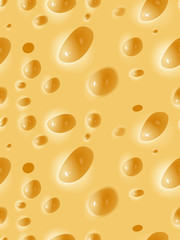 Cheese seamless background.