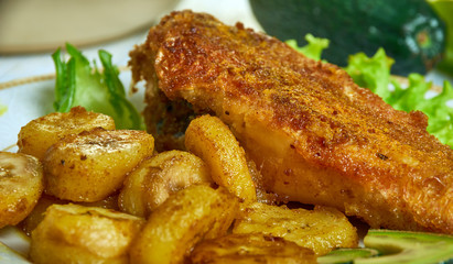 Caribbean Jerk spiced fish