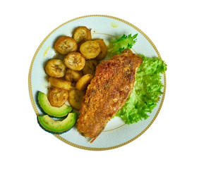 Caribbean Jerk spiced fish