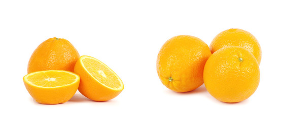 orange isolated on white background