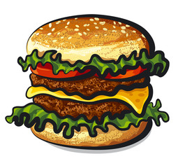 hamburger sandwich