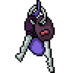 vector pixel art key chain