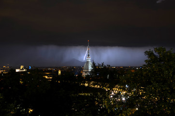 Turin lightning