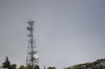 antenas niebla