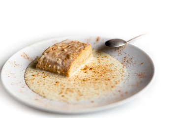 close up of fresh homemade 