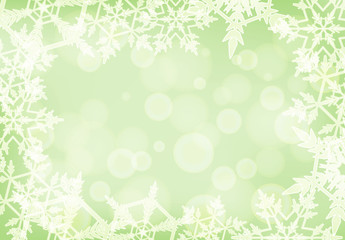 Fototapeta na wymiar Background design with snowflake patterns