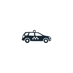 Taxi service creative icon. filled illustration. From Services icons collection. Isolated Taxi service sign on white background