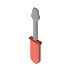 screwdriver repair tool isolated icon