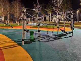Obraz premium Serbia Belgrade Waterfront children playground
