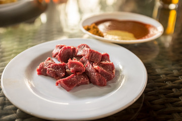 Tere siga (raw meat), Ethiopia