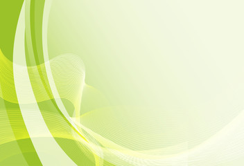 Background template with green patterns