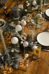 Christmas Table Setting