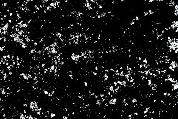 Snow overlay background isolated on black. Winter concept.