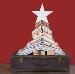 Buch-Christbaum