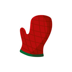 glove kitchen safety isolated icon vector illustration design