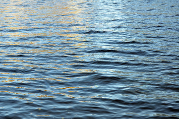 Sunny day. River, water. It can be used in banners, posters, for printing on fabric, bag, mug, calendar, as background, etc.