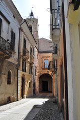 Fototapeta premium Antico borgo d'Abruzzo, Loreto, Italia
