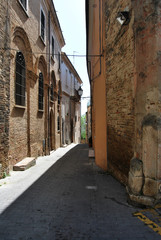 Fototapeta na wymiar Antico borgo d'Abruzzo, Loreto, Italia