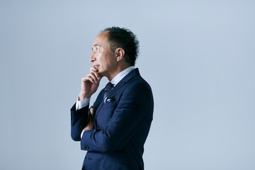 シニアのビジネスマン