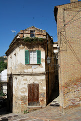 Antico borgo d'Abruzzo, Loreto, Italia