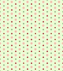 New Year seamless background pattern