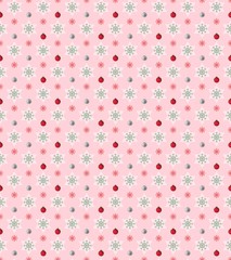 New Year seamless background pattern