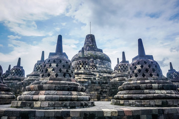 Borobudur Temple - the largest Buddhist temple in the world