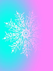 Snowy texture. Delicate background for printing on postcards, scrubbing, wallpapers. Winter holiday snow background. Christmas abstract background , One element, Tiffany and pink color.