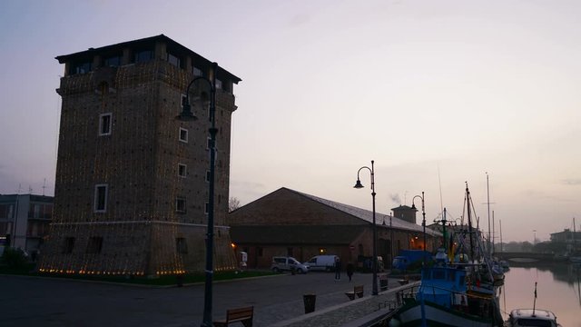 Torre san michele cervia time lapse
