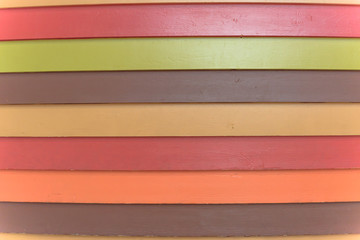Vinyl siding panel in rainbow color vintage background