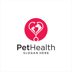 Pet Shop Logo Design Stock Illustrations  . Pet logo design . Dog cat logo . Animal Pet Care Logo . Vet logo, Pet Store . Pet Health Logo