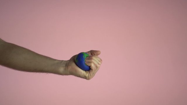 Stress ball earth