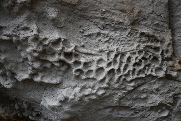natural on texture on basalt rock