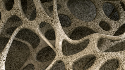 Texture background, grunge, industrial, interior. 3d illustration, 3d rendering.