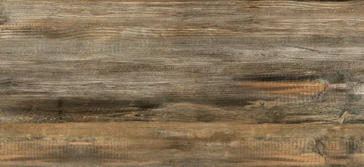 Foto op Plexiglas Scanned texture of brown wood texture. © Artem