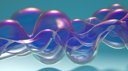 Beautiful, light, elegant background. 3d illustration, 3d rendering.