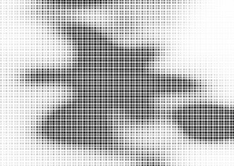 Abstract halftone dotted background. Futuristic grunge pattern, dot and circles.  Vector modern optical pop art texture for posters, sites, business cards, cover, postcards, labels, stickers layout.
