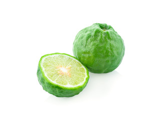 Bergamot isolated on white background