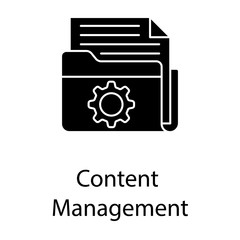  Content Management Vector 