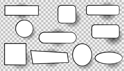 Illustration of spaces for text input.