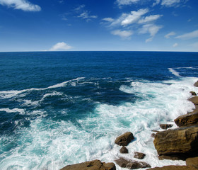 Fototapeta na wymiar Landscape of the ocean