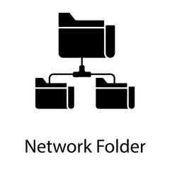  Network Folder Vector 