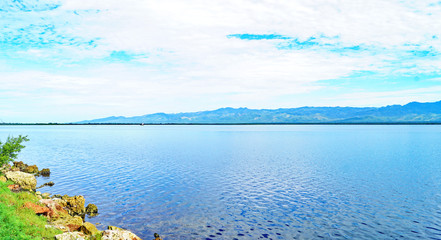 Paisaje de Trinidad en la República de Cuba