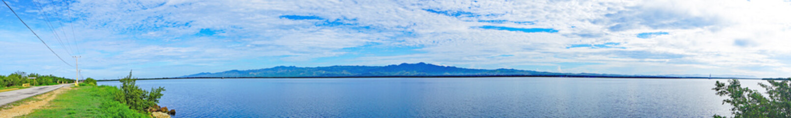 Paisaje de Trinidad en la República de Cuba