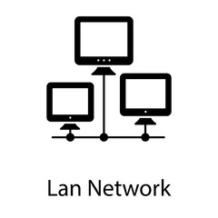  Lan Network Vector 
