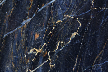 Gold pattern natural of blue gray marble pattern texture, abstract marble background for design about marble product.
