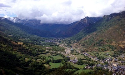 Naklejka premium Paisaje