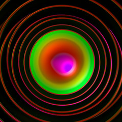 Geometric background. 3d illustration, 3d rendering.