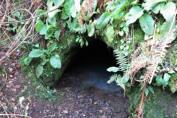 GENUINE HIDDEN SMUGGLERS CAVE CORNWALL
