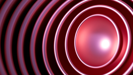 Geometric background. 3d illustration, 3d rendering.